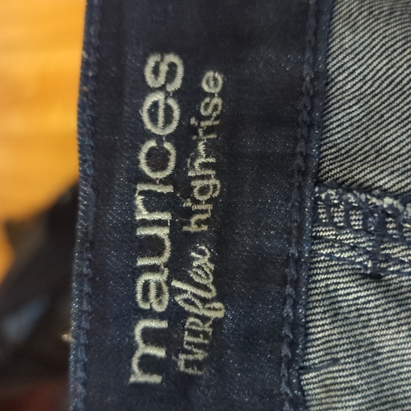 Maurices Carly Dark Blue Everflex High Rise Jeans - Picture 3 of 4